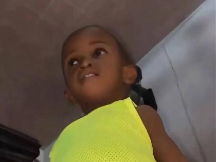 One-year-old Kaheel Daley