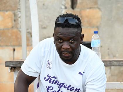 Kingston College’s coach Jermaine Miller