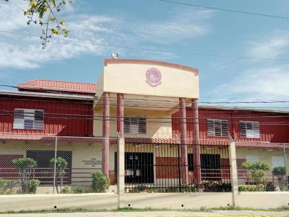 Wolmer’s High School for Boys at Heroes Circle in Kingston. Wolmer’s, established in 1729, was the first free school in Jamaica. 