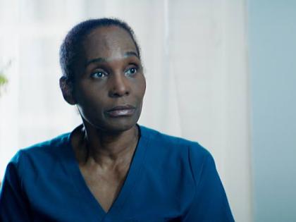 Storyteller Sardia Robinson acts in her own film ‘From a Yardie to a Yankee’.