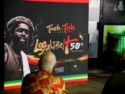 Touch of Tosh: Legalize It 50th anniversary held on October 16, at the Peter Tosh Museum in Kingston.