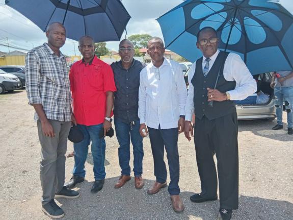 Church leaders at a march against the legalisation of obeah in Spanish Town, St Catherine on September 24.
