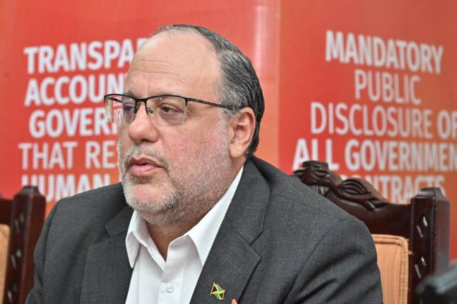 Mark Golding. - File photo.