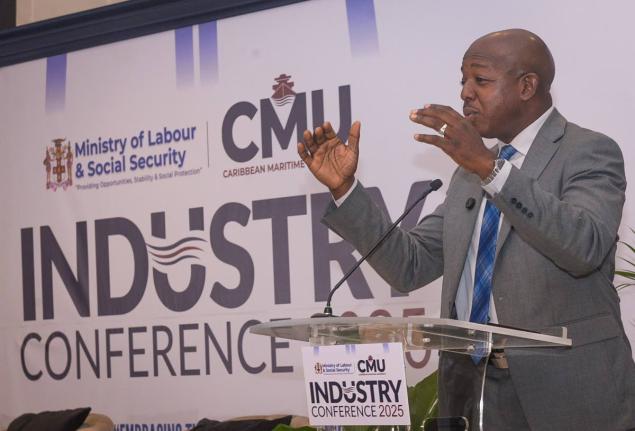 Minister of Labour and Social Security, Pearnel Charles Jr.