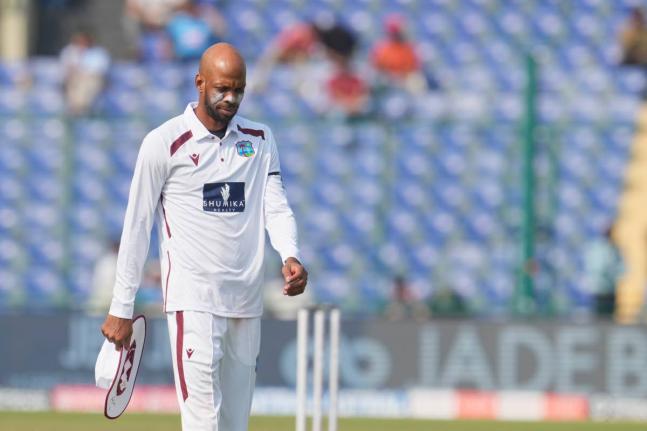 West Indies captain Roston Chase.