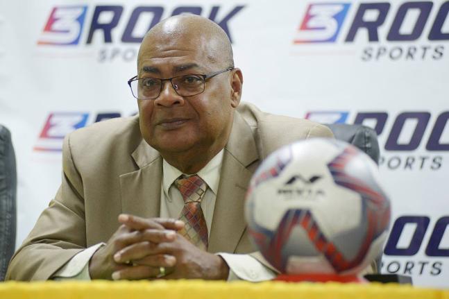 Jamaica Football Federation President Michael Ricketts.