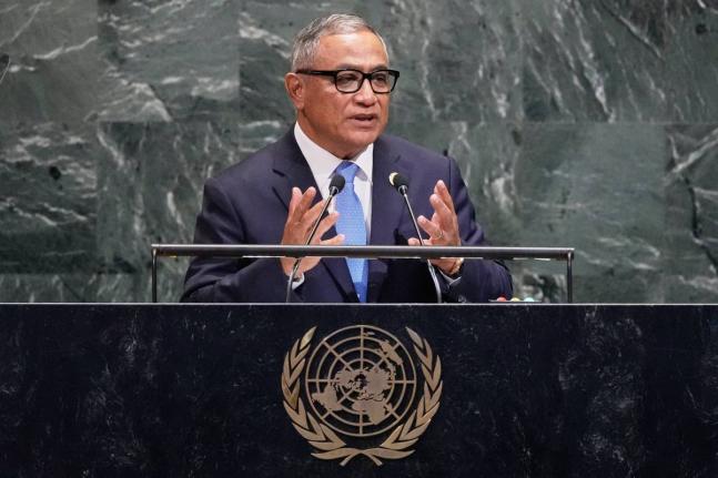 Prime Minister of Belize, John Briceno.