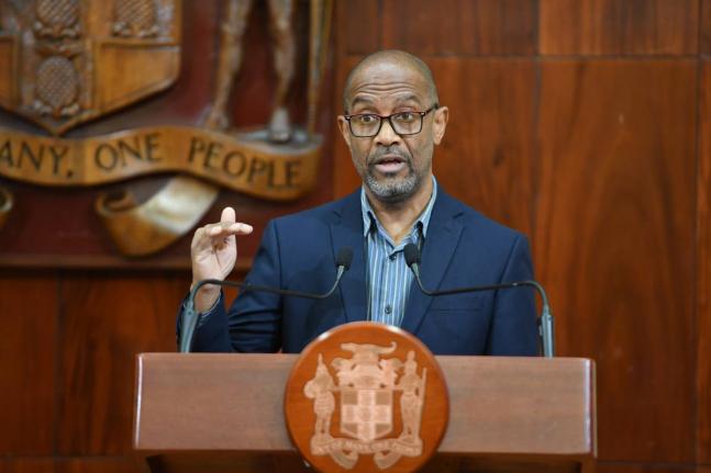 Director of the Meteorological Service, Evan Thompson.