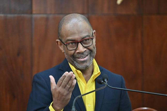 Principal Director of the Meteorological Service of Jamaica, Evan Thompson.