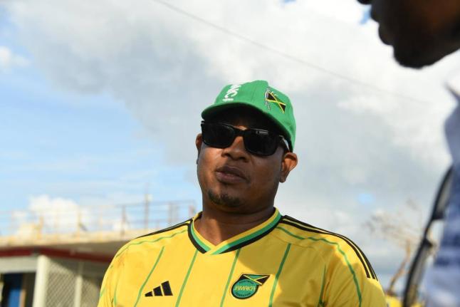 Floyd Green, minister of agriculture, fisheries and mining, toured sections of St Elizabeth yesterday. 