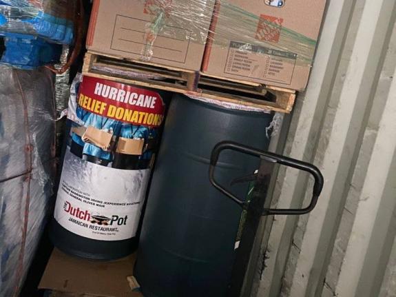 Vaz said the items went straight from the plane on the tarmac to the receiving truck sent for the goods.