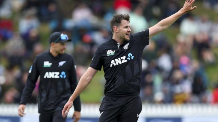 New Zealand’s Jacob Duffy claimed four wickets and was named Player of the Match and Player of the Series.