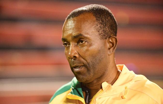 Interim Reggae Boyz head coach  Rudolph Speid.