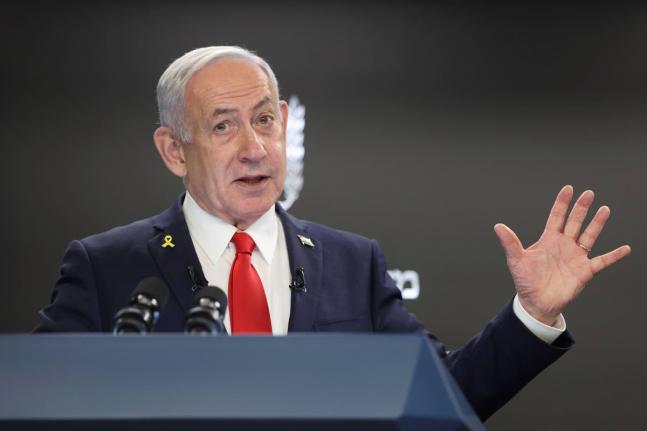 Israeli Prime Minister Benjamin Netanyahu.