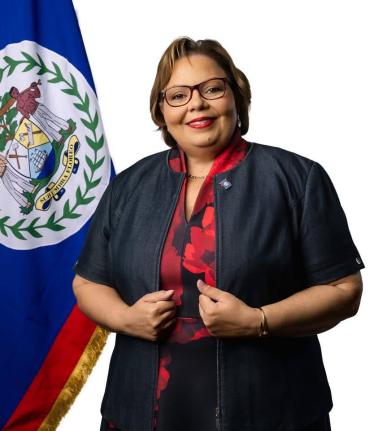 Tracy Taegar-Panton, leader of the United Democratic Party