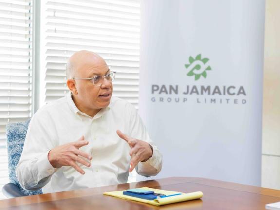 Jeffrey Hall, CEO and vice-chairman of Pan Jamaica Group Limited.