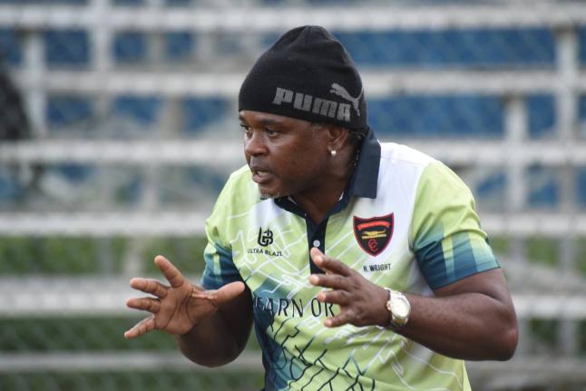 
Cornwall College coach, Hector Wright.