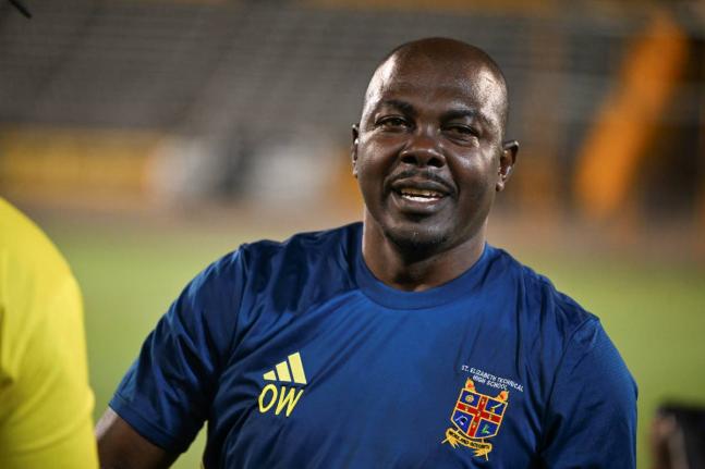 STETHS coach Omar Wedderburn.