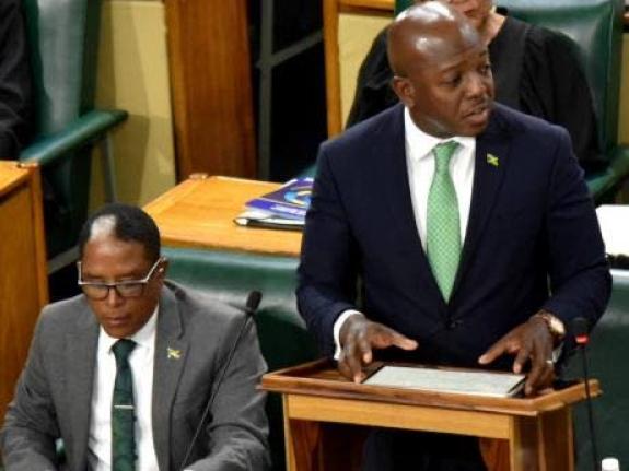 Minister of Labour and Social Security, Pearnel Charles Jr.