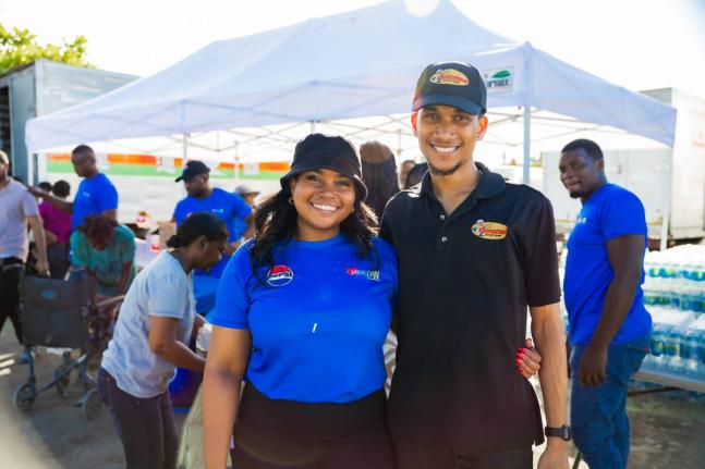 Dancehall artiste Masicka and his Masicka Made Foundation, supported by Pepsi-Cola Jamaica and its partners, delivered hurricane relief to the Westmoreland communities of Gordon District, Whitehouse and Kingswood Pen on December 21. Working alongside local