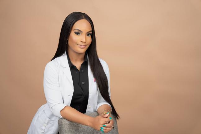 Dr Keren-Marie St Clair, founder of The Skin Lab Jamaica.