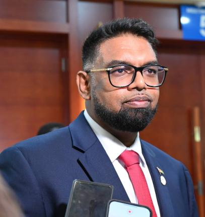 Guyana President Dr Irfaan Ali - File photo.