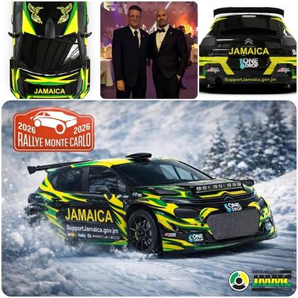 A poster promoting the Jamaica Millennium Motoring Club’s #RallyForRecovery campaign. 