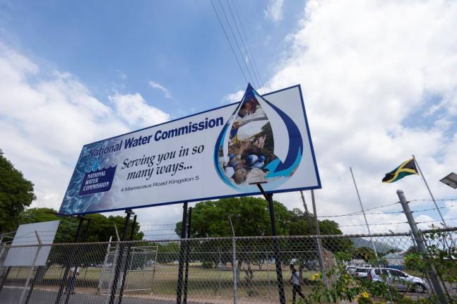The National Water Commission’s head office on Marescaux Road in Kingston. 