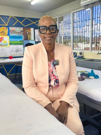 Denbigh High School Principal Annett Daley. 