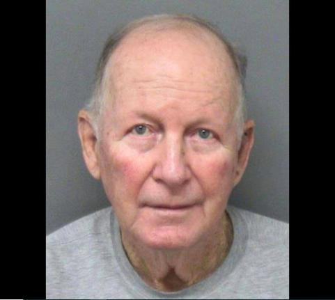 This booking photo released by the Clark Country, Ohio, Sheriff’s Office, shows William Brock, an Ohio man who authorities say fatally shot an Uber driver who he thought was trying to rob him after scam phone calls deceived them both.