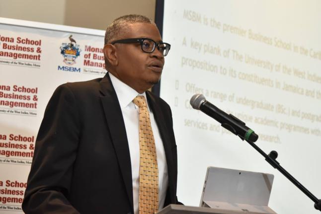 Dr David McBean, executive director of the Mona School of Business and Management.