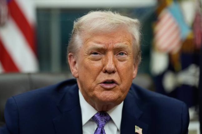 During his second term, US Republican President Donald Trump has signed off of his social media post with the catchphrase "thank you for your attention to this matter" 242 times, according to data compiled by Roll Call Factba.se. For good measure, he often