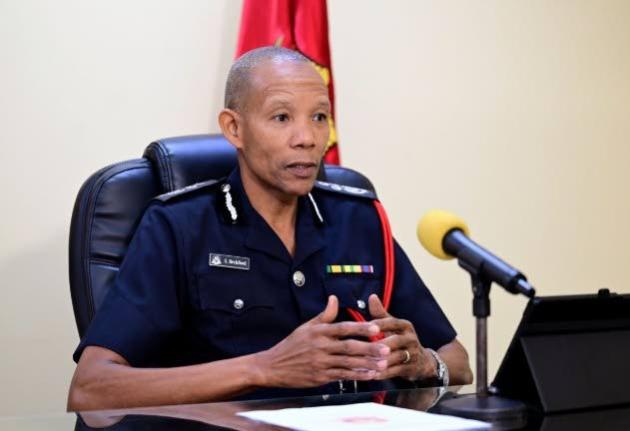 Commissioner of the Jamaica Fire Brigade, Stewart Beckford.