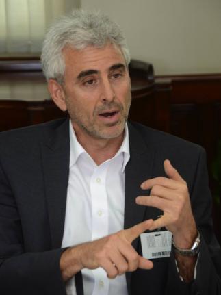 Chris Bicknell of Tank-Weld group.