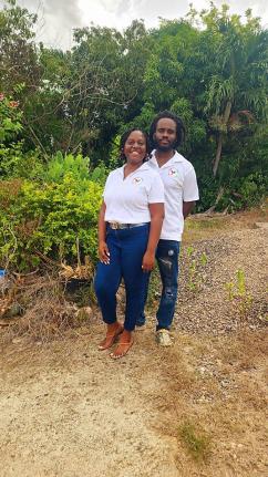 Rajah Amore and Kimberely Webber, operators of Amore Ital Living.