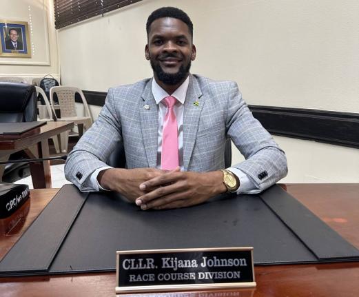Kijana Johnson, People's National Party Councillor for the Race Course Division in Clarendon South Western