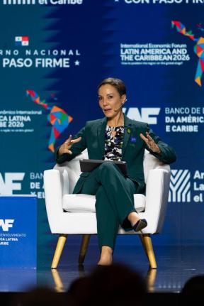 Senator Kamina Johnson Smith, minister of foreign affairs and foreign trade.