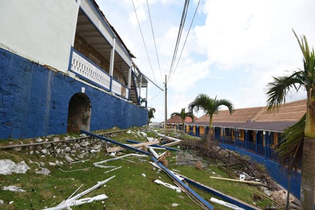 Roofs to several classrooms, auditorium and administrative buildings at the Westwood High School in Stewart Town, Trelawny, were severely damaged during the passage of Hurricane Melissa. Similar or more severe damage to other schools or home environments, 