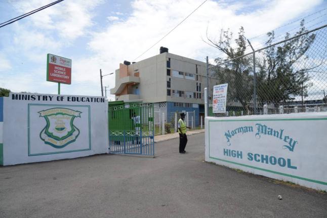The Norman Manley High School in St Andrew. 