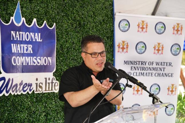 Minister of Water, Environment and Climate Change, Matthew Samuda.