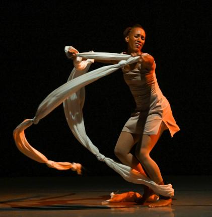 National Dance Theatre Company Principal Dancer Kerry-Ann Henry performing ‘My Prayer’.