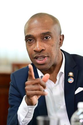 Professor Andrew Spencer, president of Caribbean Maritime University.