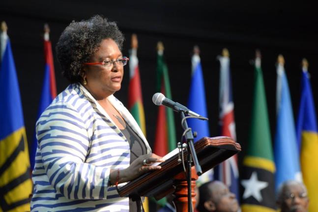 Barbados Prime Minister, Mia Mottley. - File photo.