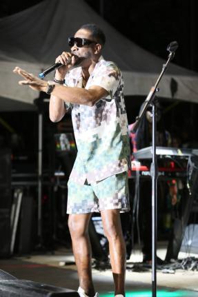Surprise guest Bounty Killer at the Bob Marley Tribute Concert held on Thursday, February 6, 2025, at Emancipation Park, St Andrew. He will receive the Generational Impact: Guardian of the Culture Award on March 29 from the Let us SOAR organisation.