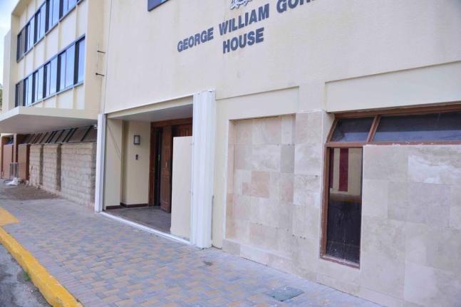 Gordon House, the home of the nation’s Parliament in downtown Kingston. 