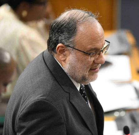 Opposition Leader Mark Golding. 