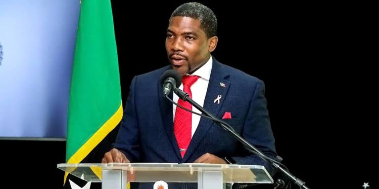 St Kitts and Nevis Prime Minister Dr Terrance Drew 