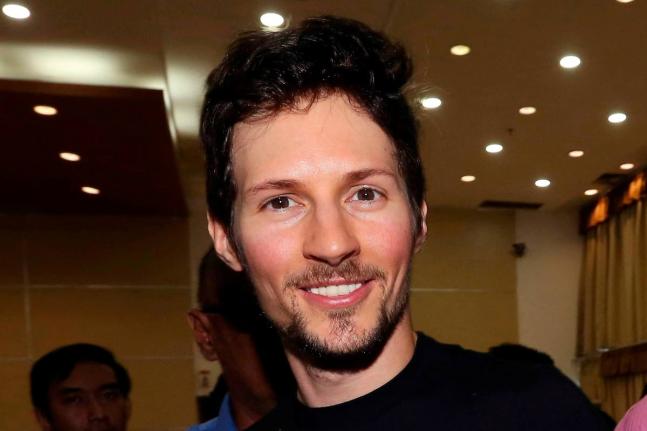 AP
Telegram co-founder Pavel Durov smiles following his meeting with Indonesian Communication and Information Minister Rudiantara in Jakarta, Indonesia, in August 2017. 