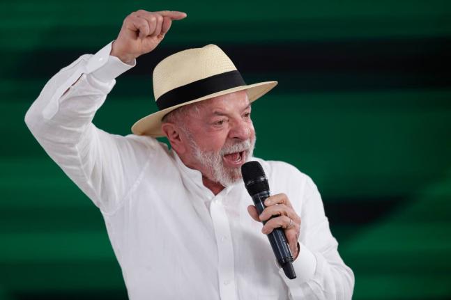 Brazilian President Luiz Inacio Lula da Silva.