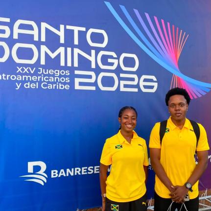 Courtesy of @jtta_tabletennis 
Azizi Johnson (right) and Gianna Lewis. 